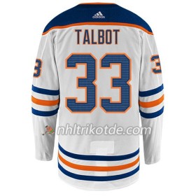 Edmonton Oilers Trikot CAM TALBOT 33 Adidas Weiß Authentic - Herren